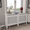 vidaXL Radiatorombouw 152x19x81 cm MDF antraciet