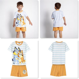Pyjama "Bluey" Single Jersey short kids series 5 jaar