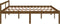 vidaXL - Seniorenbed - massief - grenenhout - honingbruin - 200x200 - cm