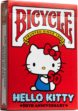 Bicycle Hello Kitty (50 jaar) - Speelkaarten - Jubileumeditie - Uniek verzamelobject