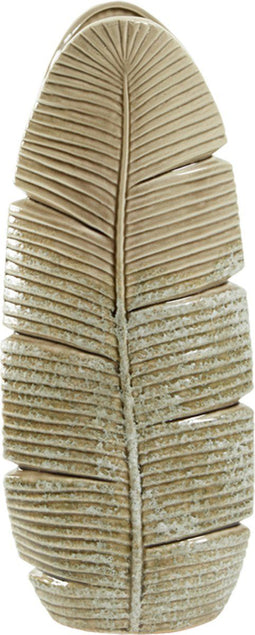 Light&living Vaas 19x11x46,5 cm LOU keramiek licht bruin