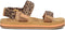 Reef Kids Ahi Convertible Leopard - Meisjes Slippers - Bruin/Panterprint - Maat 35
