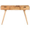 Kaptafel met spiegel 112x45x76 cm massief acaciahout