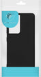 iMoshion Hoesje Geschikt voor Samsung Galaxy S21 Ultra Hoesje Siliconen - iMoshion Color Backcover - Zwart