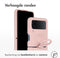 Accezz Liquid Silicone Backcover - Samsung Galaxy Z Flip 4 - Schokabsorberend - Roze