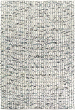 Brink en Campman - Grain 13504 Vloerkleed - 160x230 - Rechthoek - Laagpolig,Structuur Tapijt - Industrieel - Blauw, Grijs, Wit