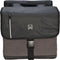Willex - Dubbele Canvas Bisonyl Tas - 30 Liter - Universele Bevestiging - Zwart/Bruin