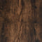 vidaXL - Nachtkastje - met - metalen - poten - 40x30x50 - cm - gerookt - eikenkleurig