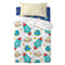 Happy Friday Duvet cover set 2 pieces Space rocket 115x145 cm (Cot bed) Multicolor