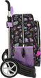 Schoolrugzak met Wielen Monster High Creep Zwart 33 x 42 x 14 cm