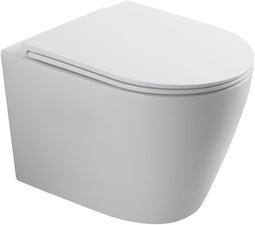 Atlantic Joey - Hangend toilet - Soft-close - Mat wit