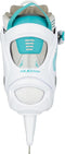 Nijdam Joly Janet - IJshockeyschaats - Semi-Softboot - Wit/Grijs/Blauw - Maat 41
