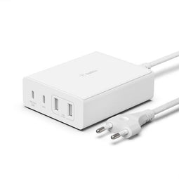Belkin Boost-Up Charge Pro Adapter - 4-poorts - 108W GaN - Wit