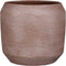 Mica Decorations Amadora Bloempot - 32x32x30 cm - Terra - Donkerbruin
