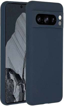 Accezz Liquid Silicone Backcover - Google Pixel 8 Pro - Schokabsorberend - Donkerblauw