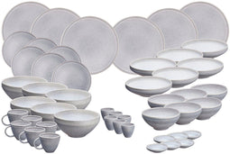 STONE Servies - Compleet voor 6 personen - 48 stuks - Maan grijs
