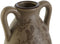 Vaas Home ESPRIT Bruin Groen Keramiek Blad van een plant 13 x 13 x 35 cm