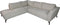 Hoekbank links 2.5-zits Stockton - 248x261x88 - Alpine - Ivory 101