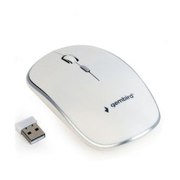 Gembird MUSW-4B-01-W - Draadloze USB muis - 4 knoppen - 800-1600 DPI