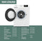 HEINRICH'S HWM 6107W - Wasmachine - 7 kg 1400 tpm 15 programma's energieklasse A LED Aqua-Stop