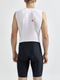 Craft ADV Endurance Bibshort - Fietsbroek kort - Gerecycled polyamide - Zwart met wit - Maat S