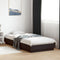 vidaXL - Bedframe - met - LED-verlichting - zwart - 90x200 - cm