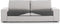 Kussenhoes Eysa ROC Donker grijs 85 x 15 x 100 cm Sofa