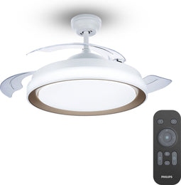 Philips Bliss LED-plafondlamp - met ventilator - goud