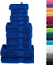 vidaXL - 12-delige - Handdoekenset - SOLUND - 600 - g/m² - blauw