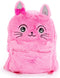 Overige Merken Rugtas Plushe Kat Roze