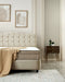 Dreamhouse Marrakech Opberg Boxspring Bed - 180x200 - VELVET BEIGE - Met veel Opbergruimte en Inclusief Hoofdbord.