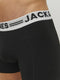 Jack & Jones 3P - Heren Boxershorts - Strakke pasvorm - Zwart (3-pack)