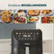 Princess 182257 SlimFry - Airfryer - 8 L capaciteit - Digitaal touchscreen - 2000 W