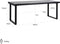 Richmond Interiors Eettafel Beaumont 200 (Black)