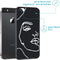 imoshion Hoesje - Geschikt voor iPhone SE (2016) / 5 / 5s - Design hoesje - Line Art Woman White