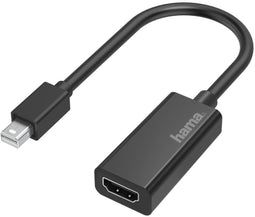 Hama 00200332 - Mini DisplayPort naar HDMI Kabel - 4K Ultra-HD - Zwart