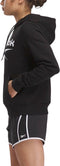 Reebok RI BL FLEECE HOODIE - Heren trui - Trekkoord - Zwart - Maat S