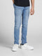 JACK & JONES JUNIOR Glenn - 5-pocket slim fit jeans - Blauw