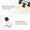 Partizzle 15m Waterdicht Lichtsnoer - Dimbaar - LED Solar Tuinverlichting 2700K Warm Wit