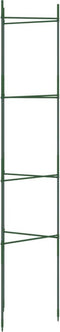 vidaXL - Tomatenkooi - 6 - st - 154 - cm - staal - en - polypropeen