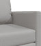 vidaXL - Vloersofa - Bed - 2-in-1 - Cloud - Grijs - 74x77x81 - cm - Stof
