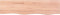 vidaXL - Wandschap - 80x20x2 - cm - behandeld - massief - eikenhout - lichtbruin