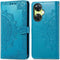 imoshion Hoesje Geschikt voor OnePlus Nord CE 3 Lite / OnePlus Nord CE 3 Hoesje Met Pasjeshouder - imoshion Mandala Bookcase - Turquoise