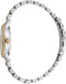 Horloge + Armband - Luna - Two Tone Zilver & Goud - Metalen band roestvrij staal - met ingezette zirkonia steentjes