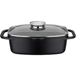 Braadpan - BAUMALU - 382983 - Rechthoekig - Keramische binnenkant - 33 x 21 cm