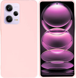 iMoshion Hoesje Geschikt voor Xiaomi Redmi Note 12 Pro / Poco X5 Pro 5G Hoesje Siliconen - iMoshion Color Backcover - roze