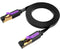Vention CAT 7 - SSTP LAN kabel - 10 GB/s & 600 MHz - zwart (1 stuk)
