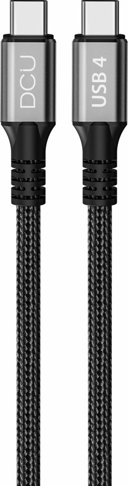 DCU Advance Tecnologic 30402095 USB-kabel USB4 Gen 2x2 1 m USB C Zwart