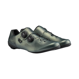 Shimano RC703 - Wielrenschoenen - Holle carbon zool met ventilatie - Groen heren 43