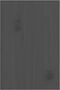 vidaXL - Monitorstandaard - 81x20x30 - cm - massief - grenenhout - grijs